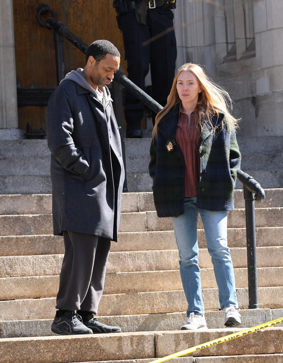 Scarlett Johansson was recently spotted filming scenes for the upcoming 'The Exorcist' installment in New York City, embracing a makeup-free look that underscores the film’s grounded, character-driven tone.