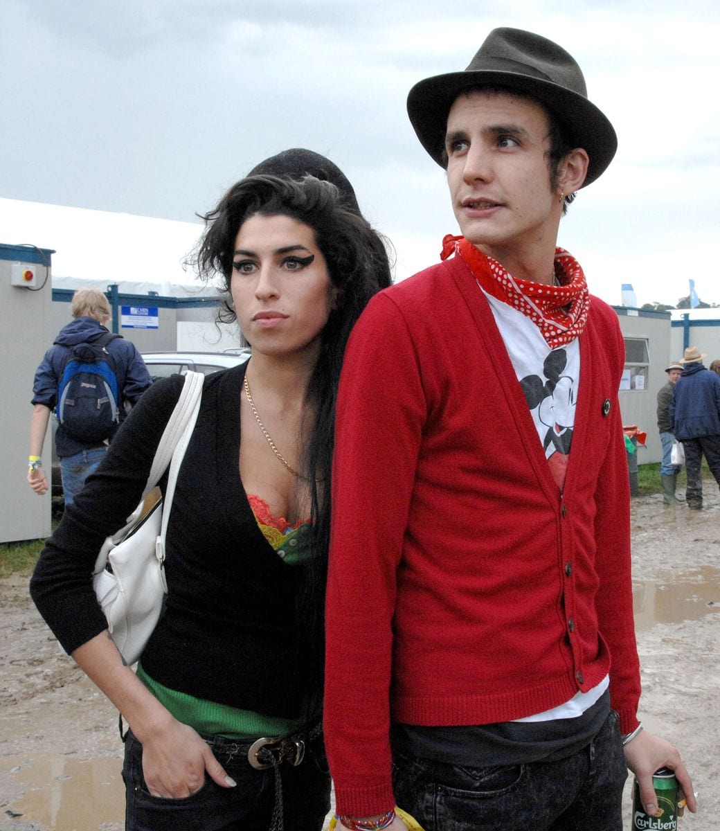 Amy Winehouse and ex- husband Blake Fielder-Civil 