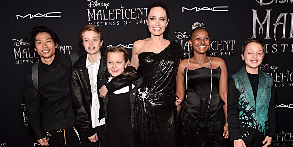 Angelina Joie at Maleficent premiere