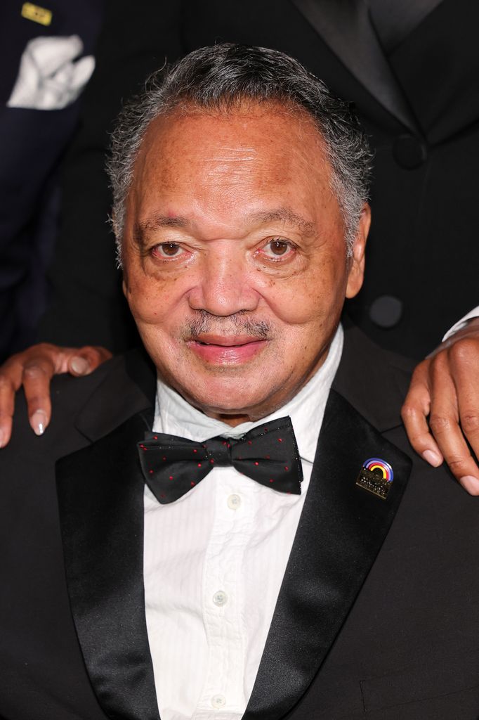 Jesse Jackson in tuxedo