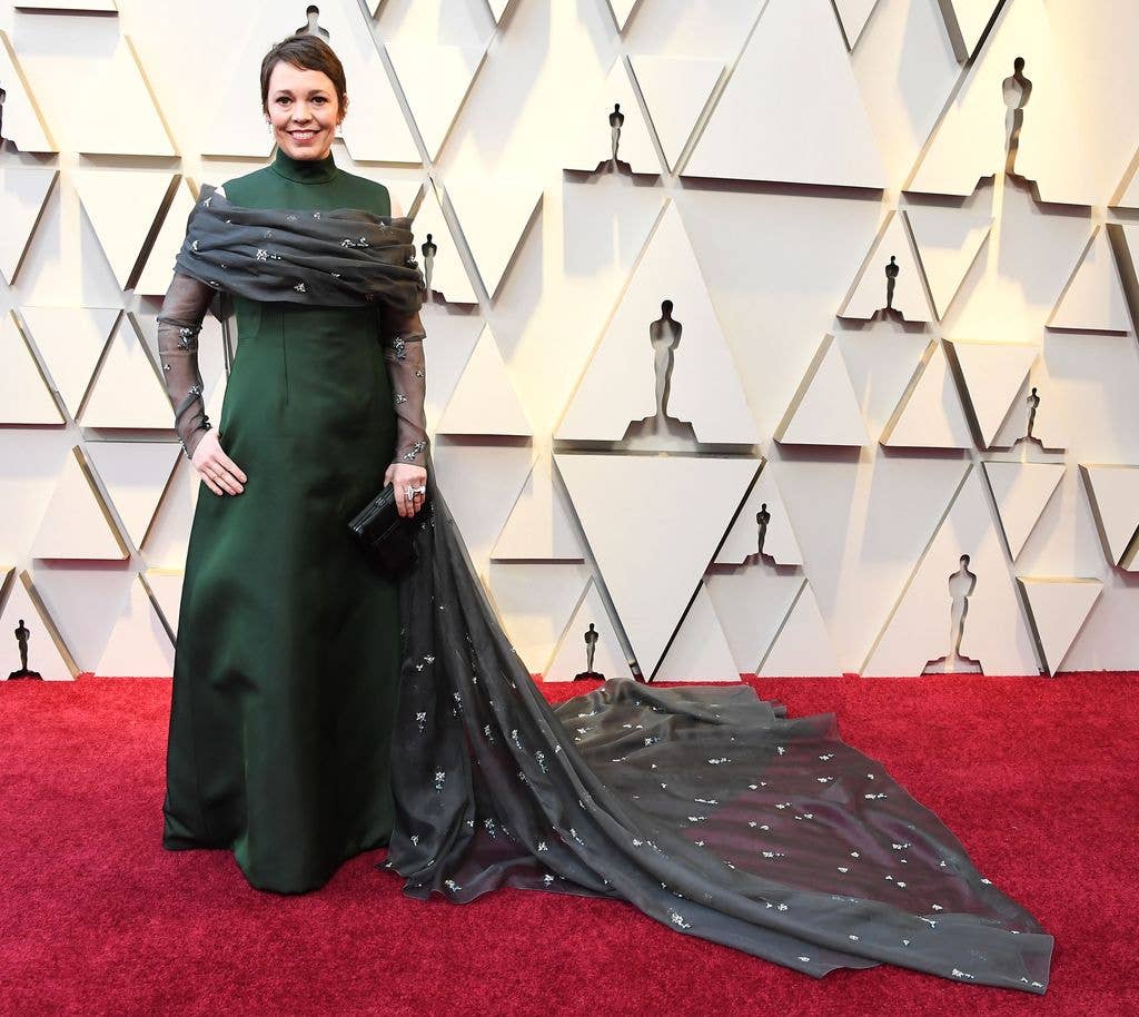 Olivia Colman arrives at the 91st Annual Academy Awards at Hollywood and Highland on February 24, 2019 in Hollywood, California. 