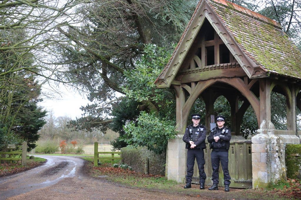 Andrew is due to move into his new home in April according to reports 