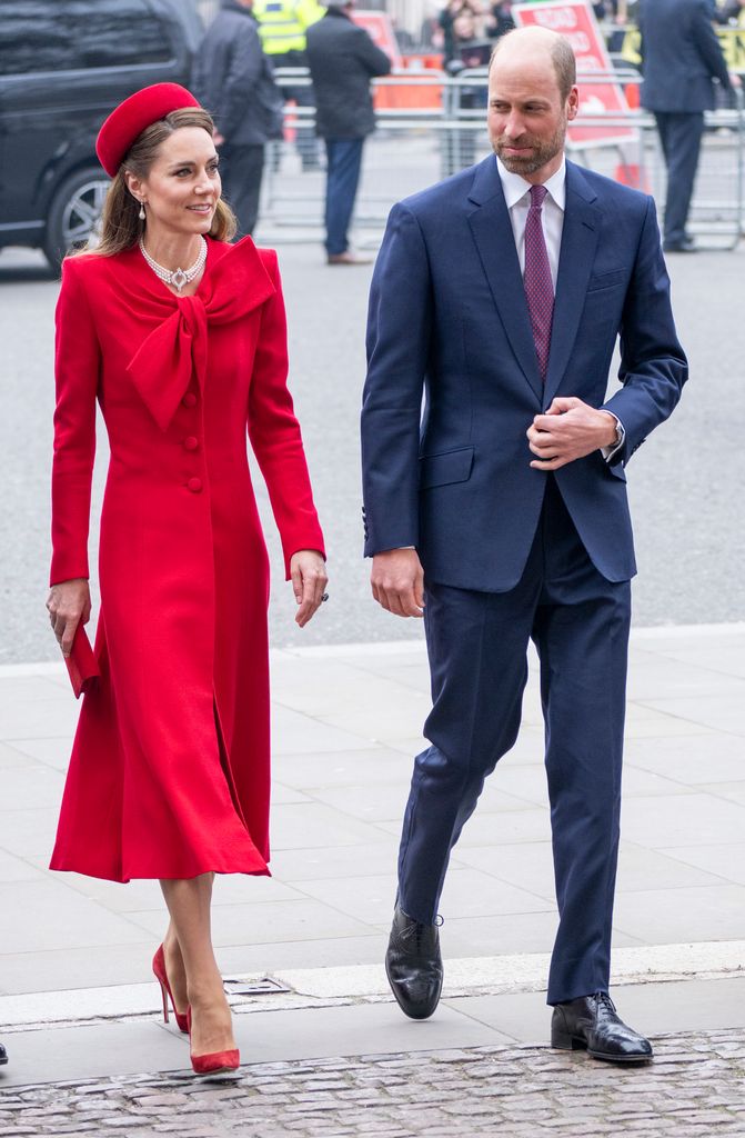 William and Kate at 2025 Commonwealth Day Service 