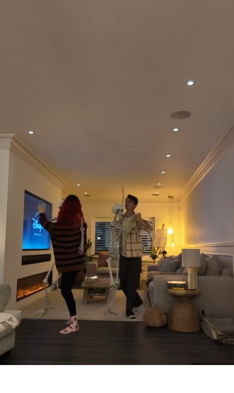 Joe Sugg and Dianne Buswell's living room