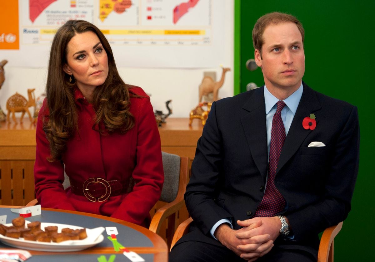 Kate and William during one of their first royal outings, in 2011