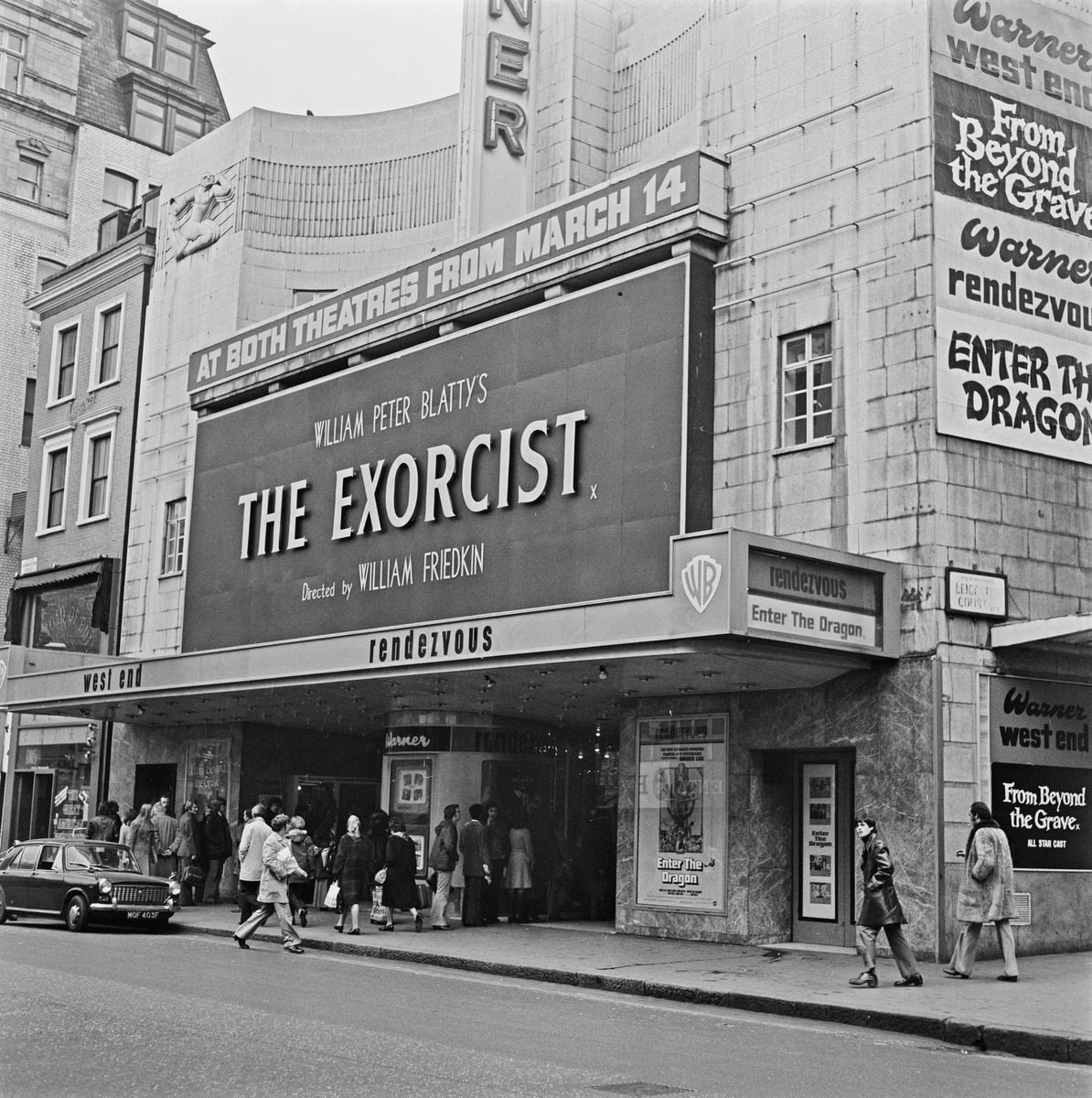  'The Exorcist' (1973) remains one of the most influential horror movies ever made, earning critical acclaim and becoming the first film of its genre to be nominated for the Academy Award for Best Picture. 