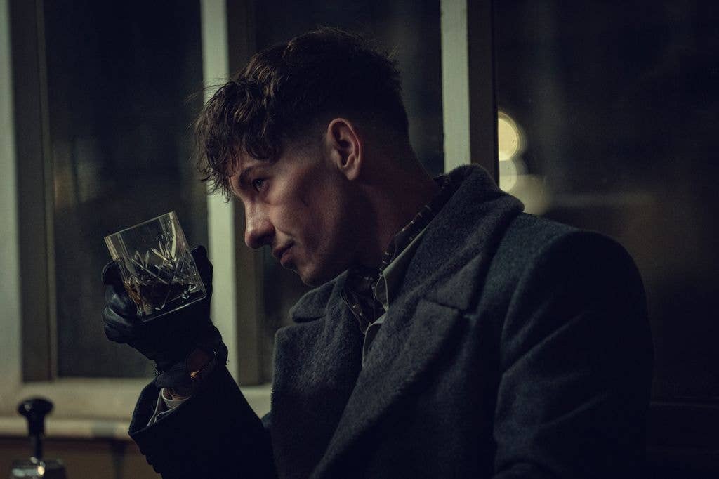 Barry Keoghan in a still image from Peaky Blinders: The Immortal Man