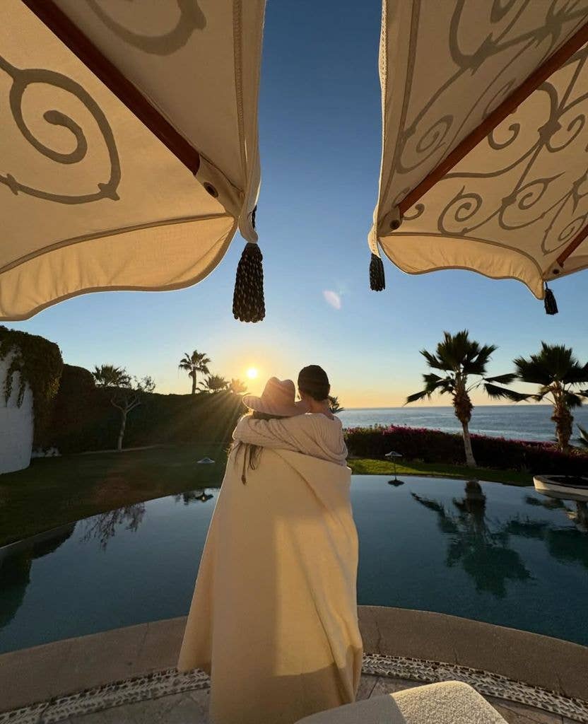 The actresses had a vacation in Mexico