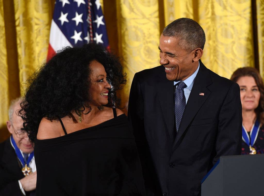 diana ross obama medal of freedom