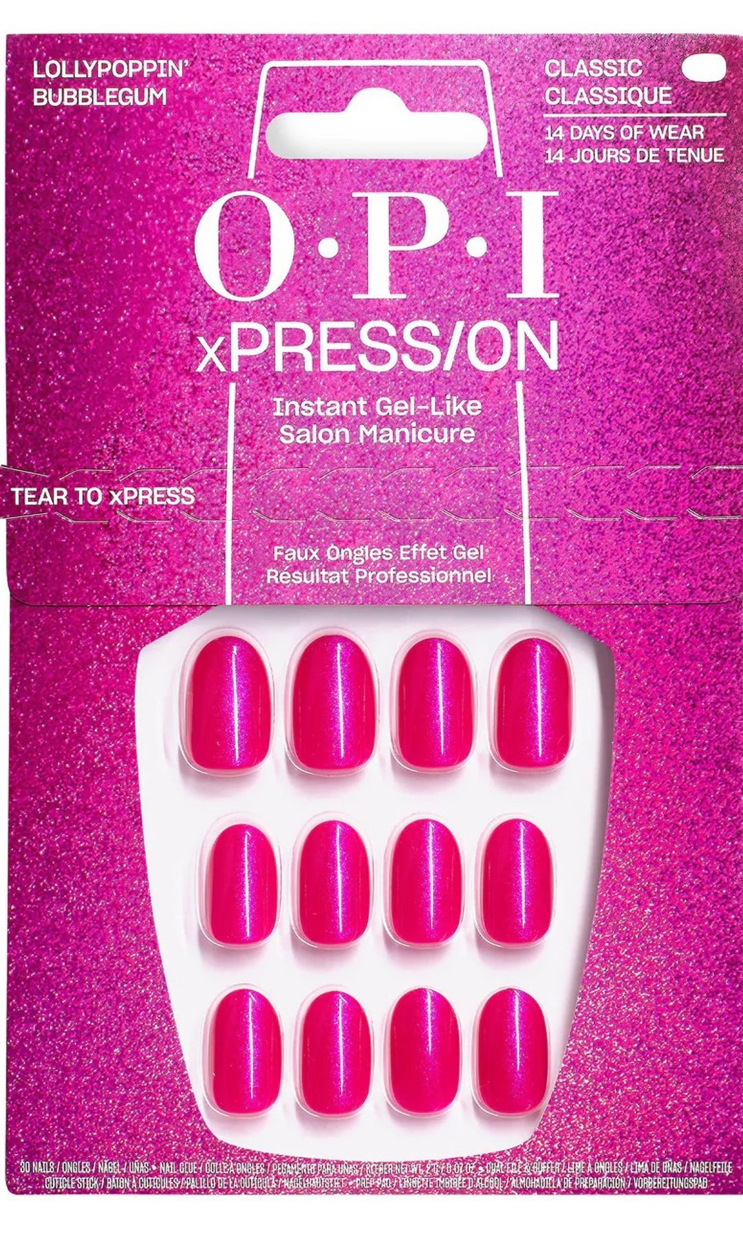OPI XPress/On nails