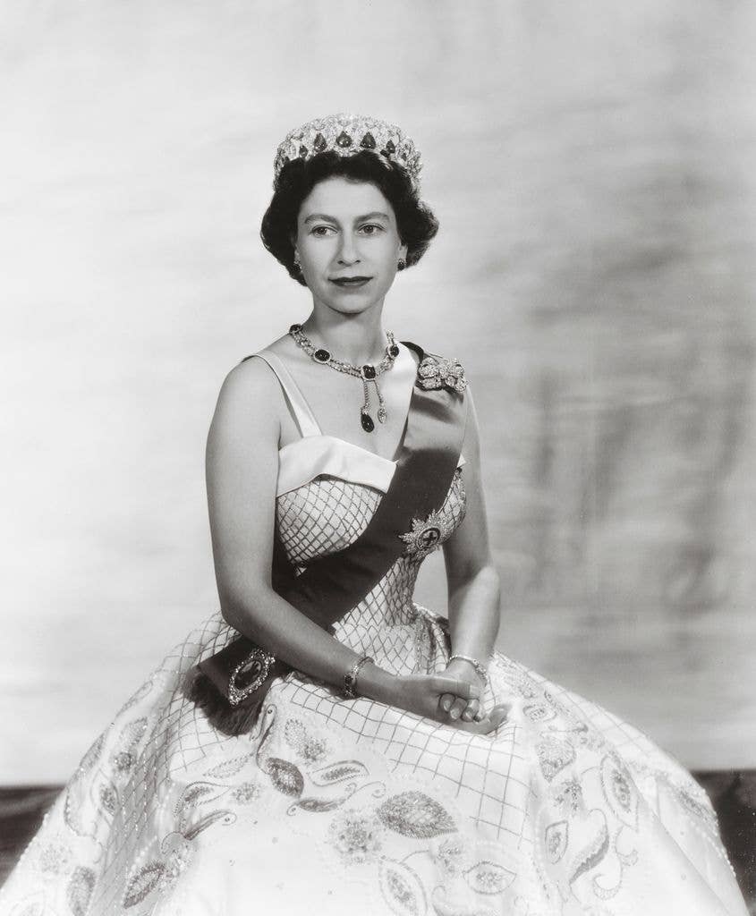Queen Elizabeth II in 1956