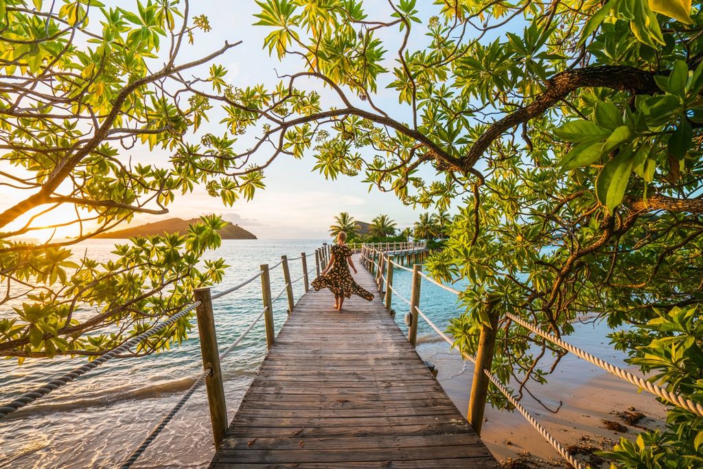 likuliku resort walkway