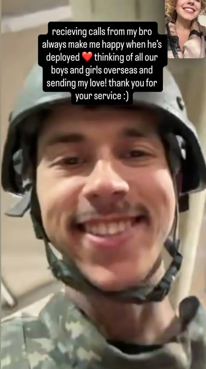 Trent Sweeney, 25, has built his own path in the military, serving in the U.S. Air Force.