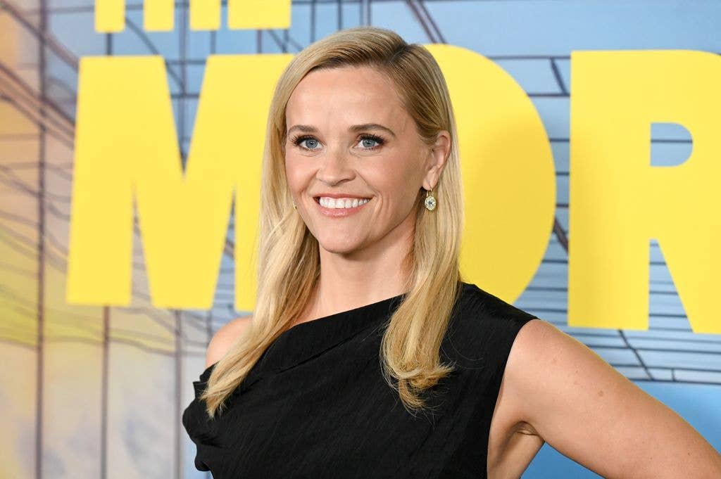 Reese Witherspoon in a black dress