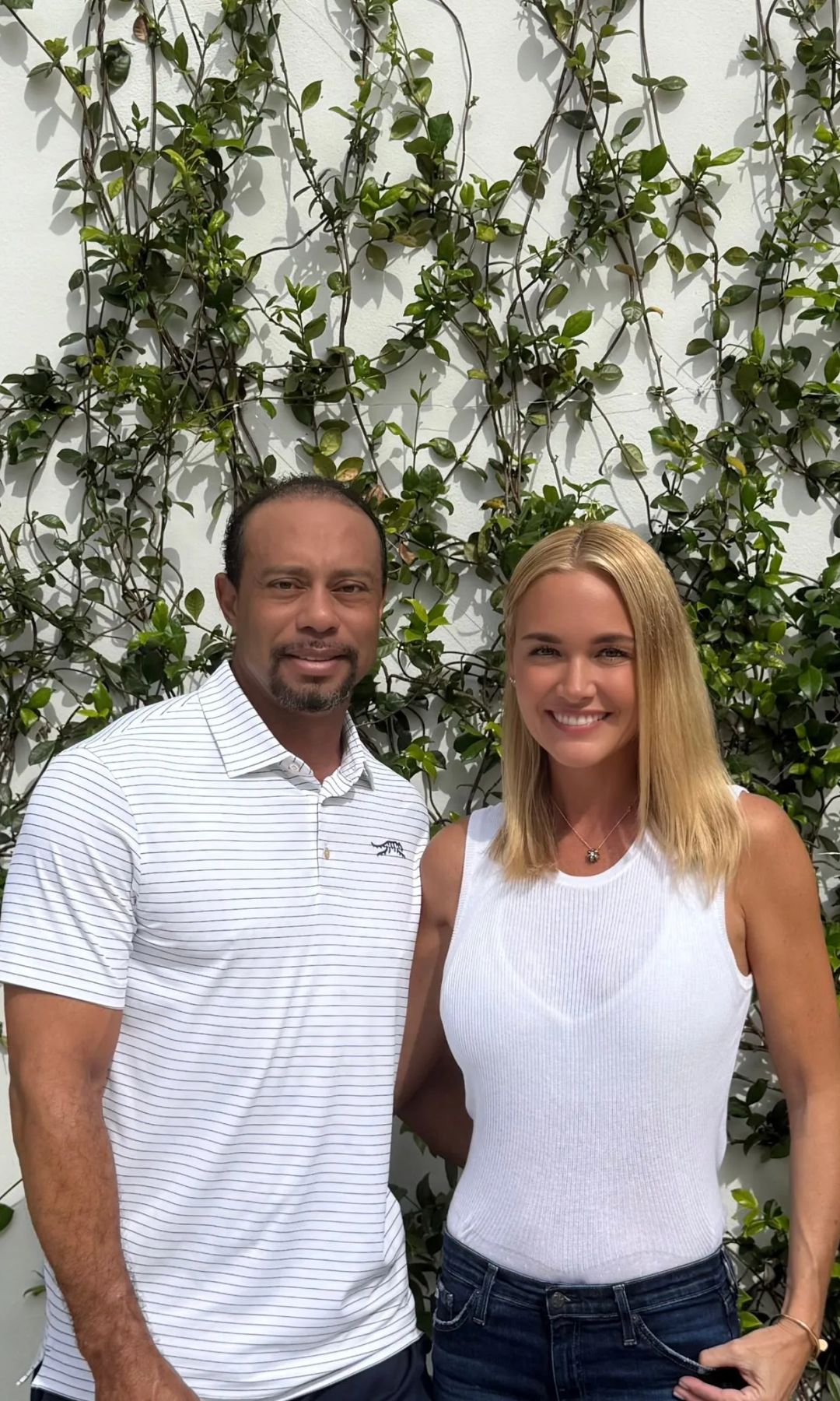 Tiger Woods and Vanessa Trump shared news of their relationship last year