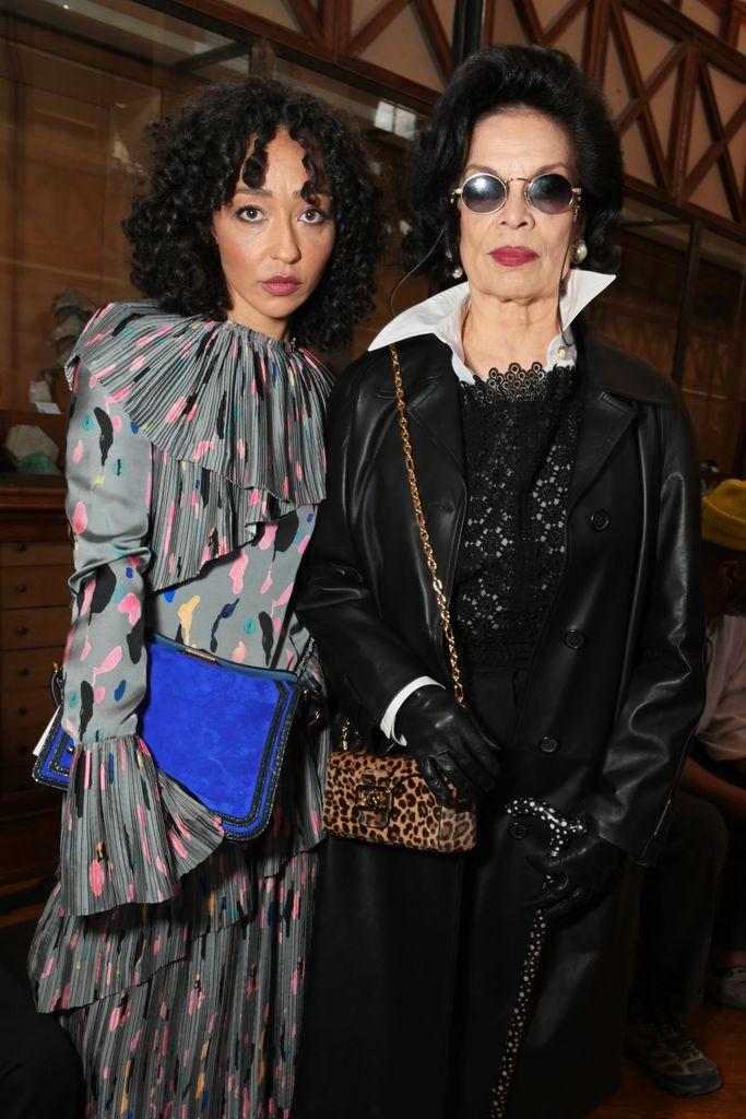 Bianca posed with Irish actress Ruth Negga 