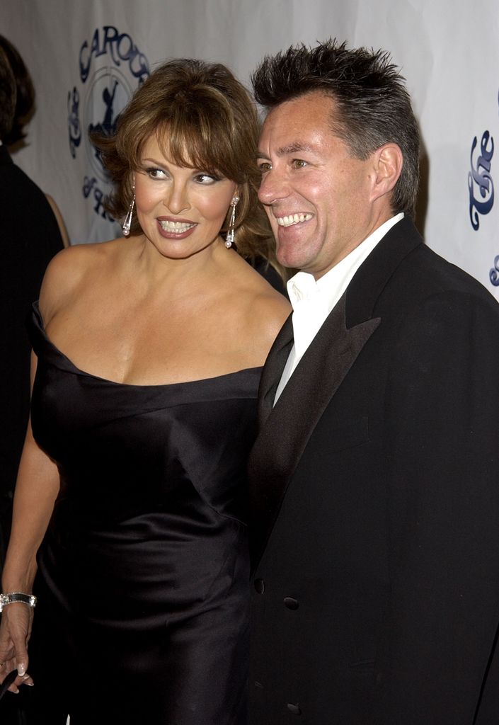 Raquel Welch and her husband Richie Palmer.
