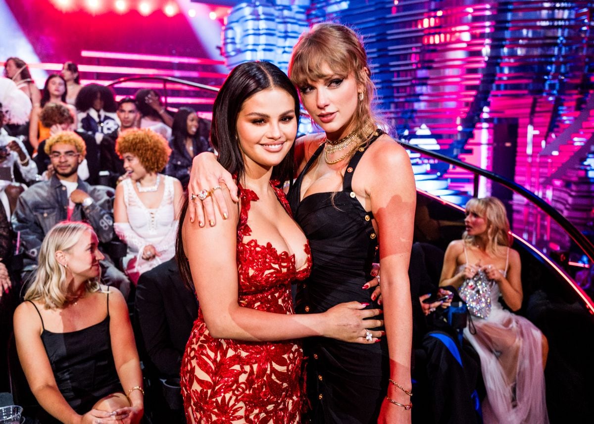 Selena Gomez revealed Taylor Swift’s “Dorothea” is about her, opening up about their 17-year friendship and an unreleased song Swift wrote called “Family.”
