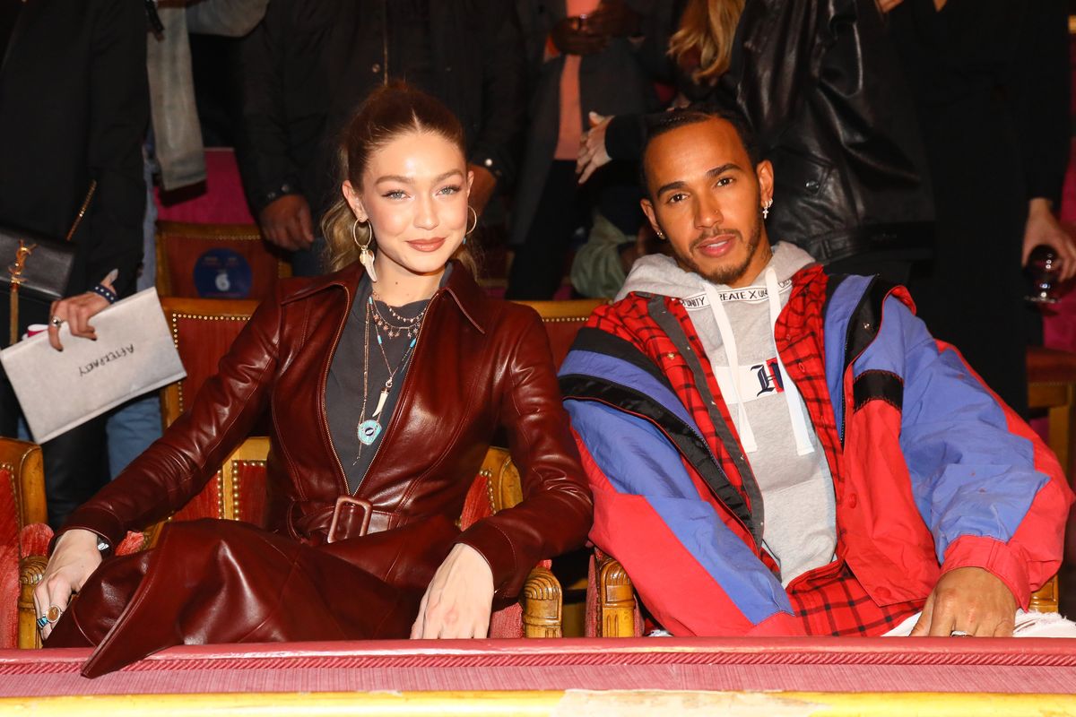 Gigi Hadid and Lewis Hamilton 2019