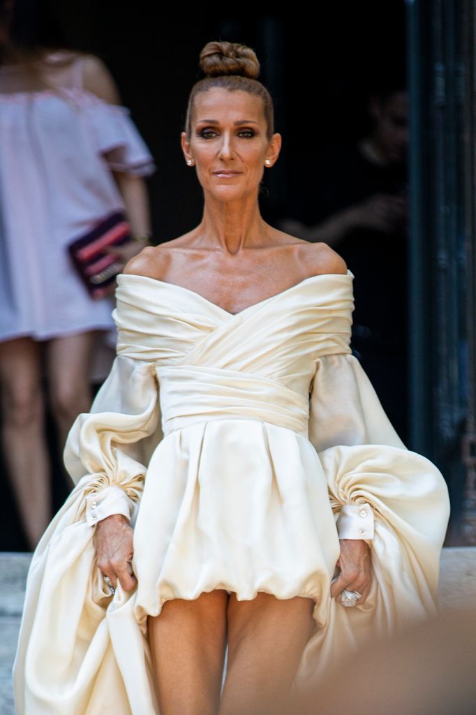 Celine Dion wows in white