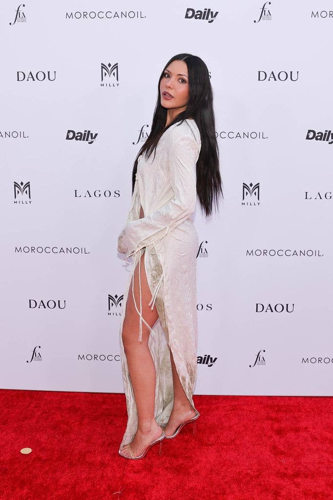 Atiana De La Hoya attends The Daily Front Row's 9th Annual Fashion Los Angeles Awards 