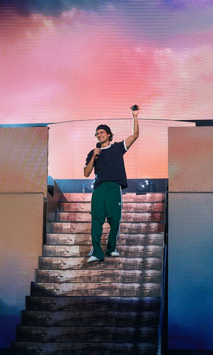 Iñaki Godoy at Arena México, which became the Captain's Dojo for a day.
