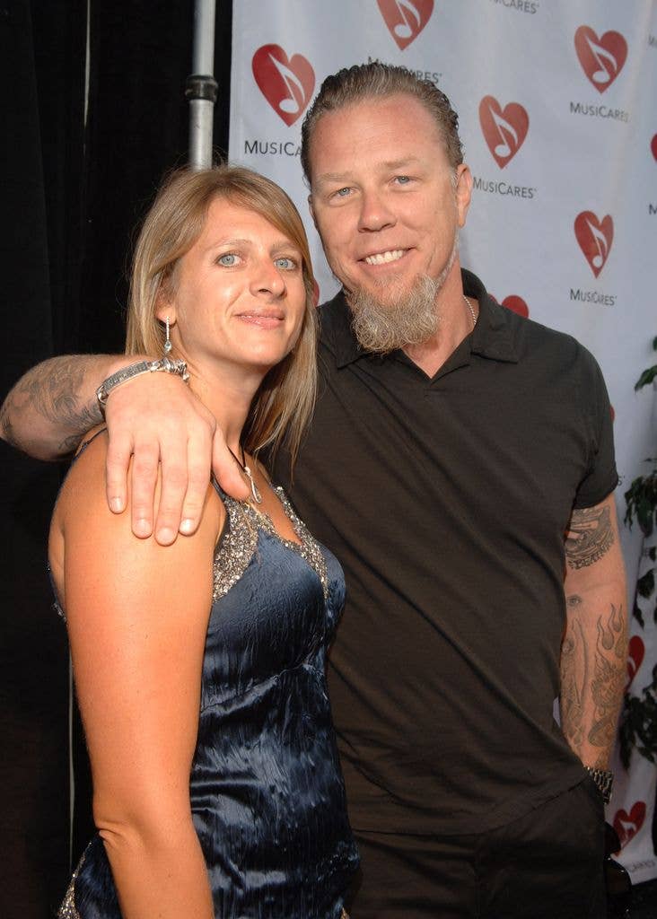 james hetfield wife francesca