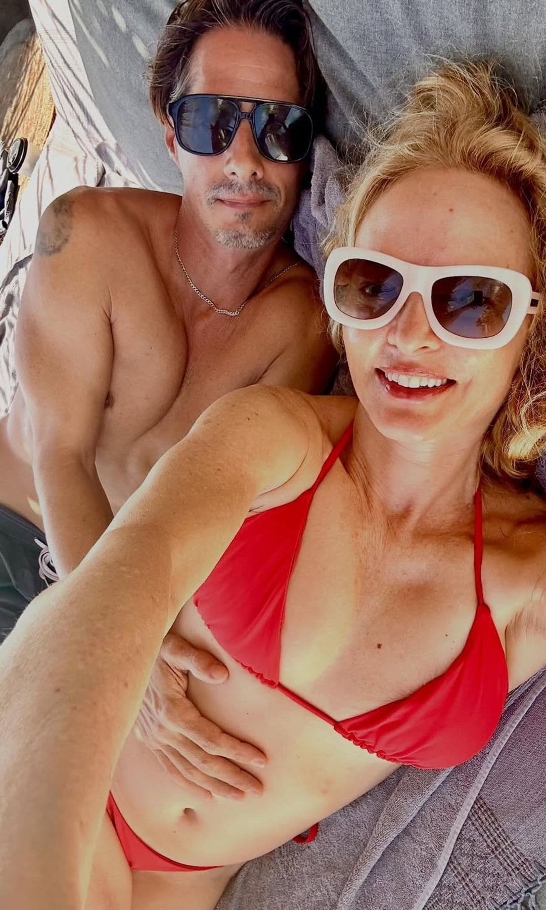 She also shared some sweet photos alongside her boyfriend