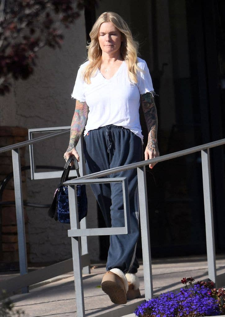 Erika spent 5 hours in the Thousand Oaks beauty salon north of Los Angeles