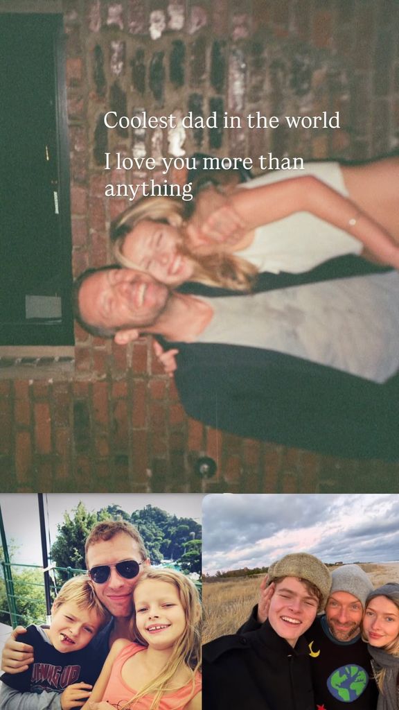 chris martin apple martin birthday tribute