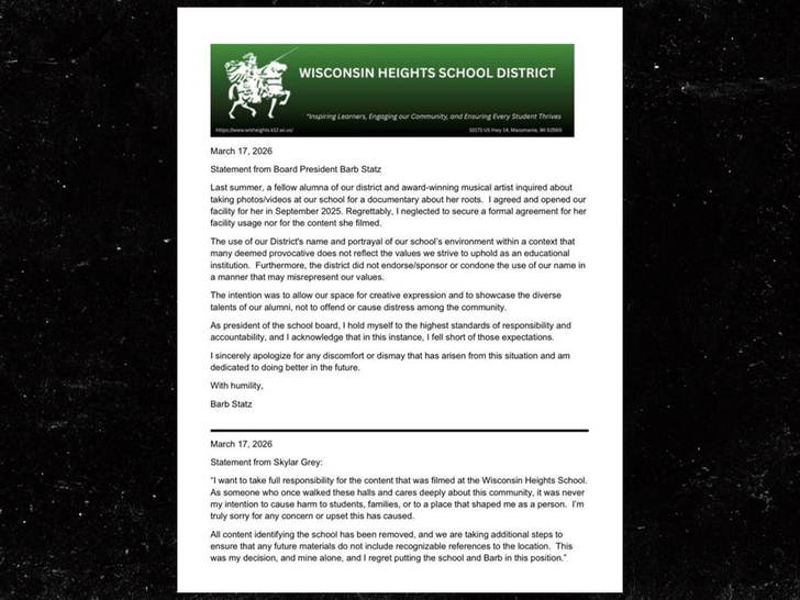 wisconsin heights school apology facebook