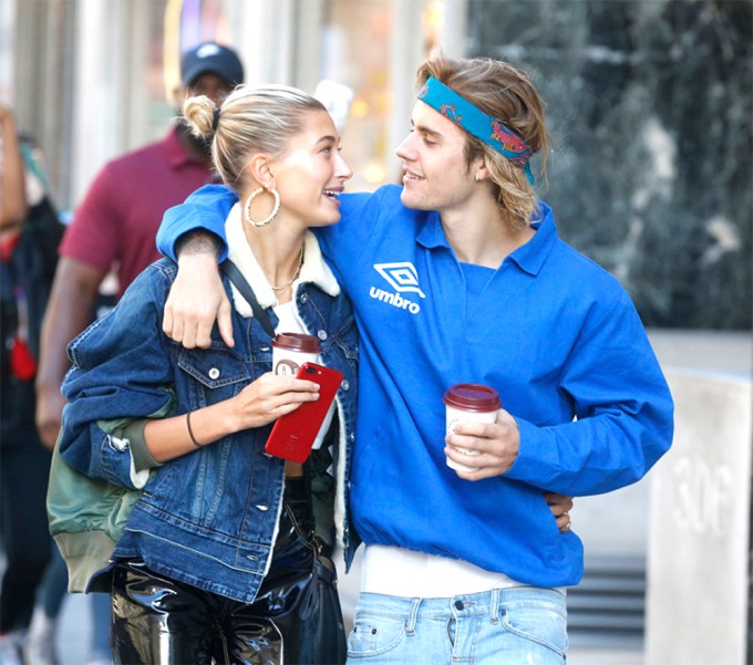 Justin Bieber & Hailey Baldwin In London