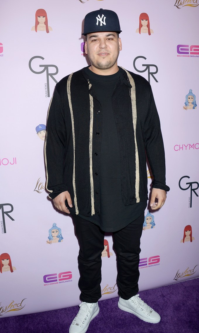 Rob Kardashian At The Launch Of ‘Chymoji’