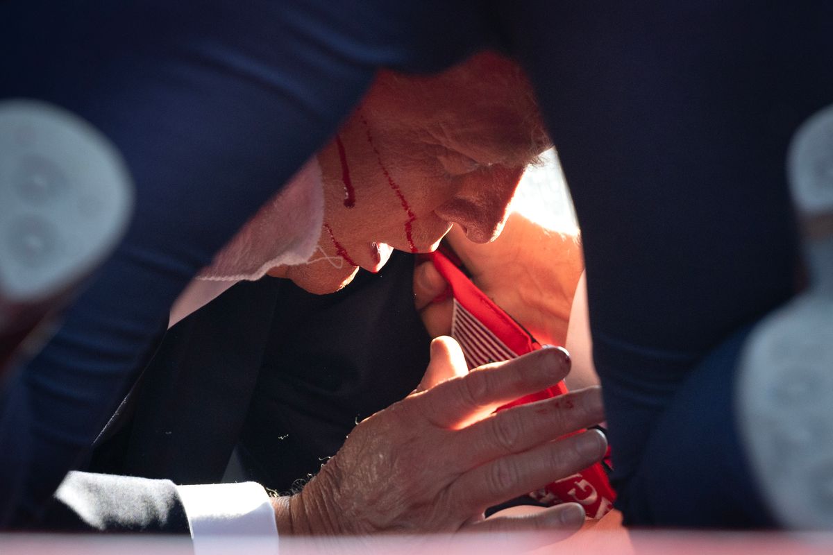  Butler County district attorney Richard Goldinger said the gunman was shot and killed after injuring U.S. President Donald Trump.