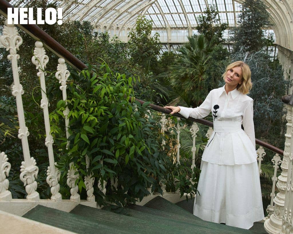 Emilia Fox at Kew Gardens