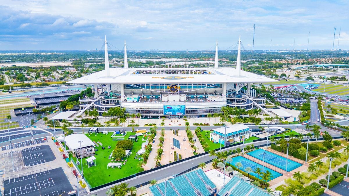 Hard Rock Stadium will host seven matches during the 2026 FIFA World Cup.