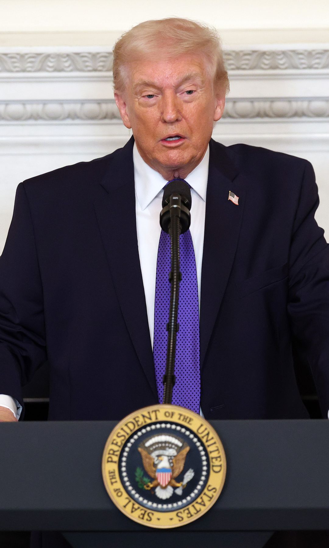 Trump made clear he does not claim personal knowledge of extraterrestrial life. “Well, I don’t know if they’re real or not,” he said when asked directly.