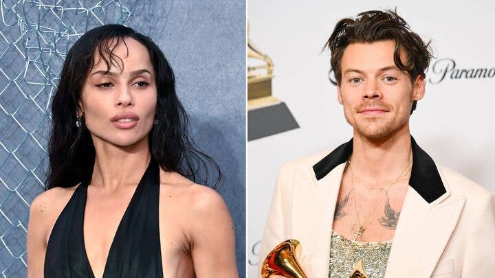 Zoe Kravitz and Harry Styles