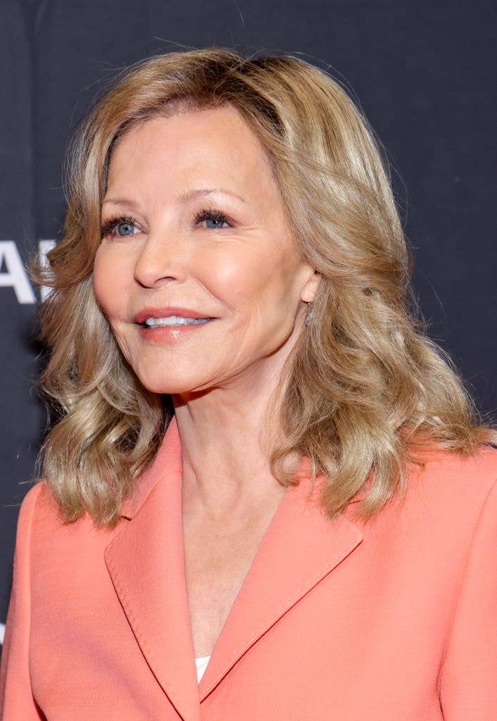 cheryl ladd salmon blazer