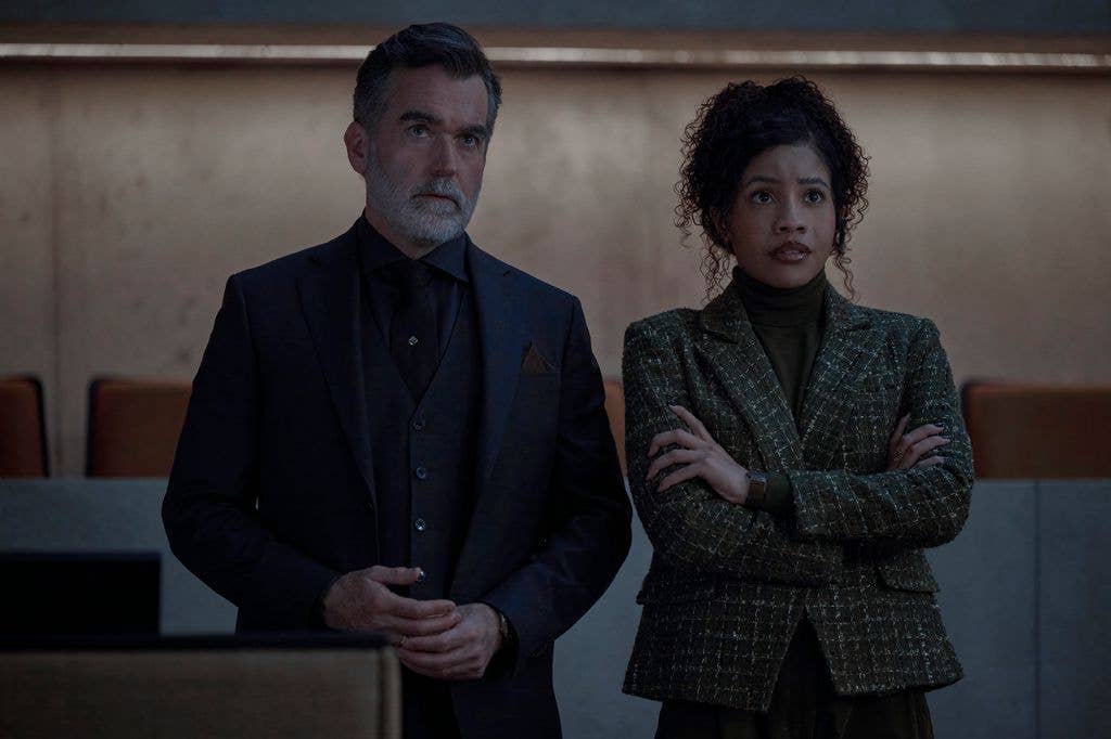 THE COPENHAGEN TEST Brian d'Arcy James as John, Sinclair Daniel as Parker 