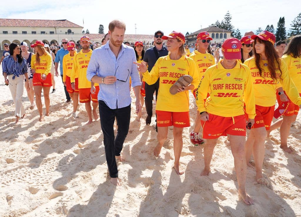 prince harry bondi beach