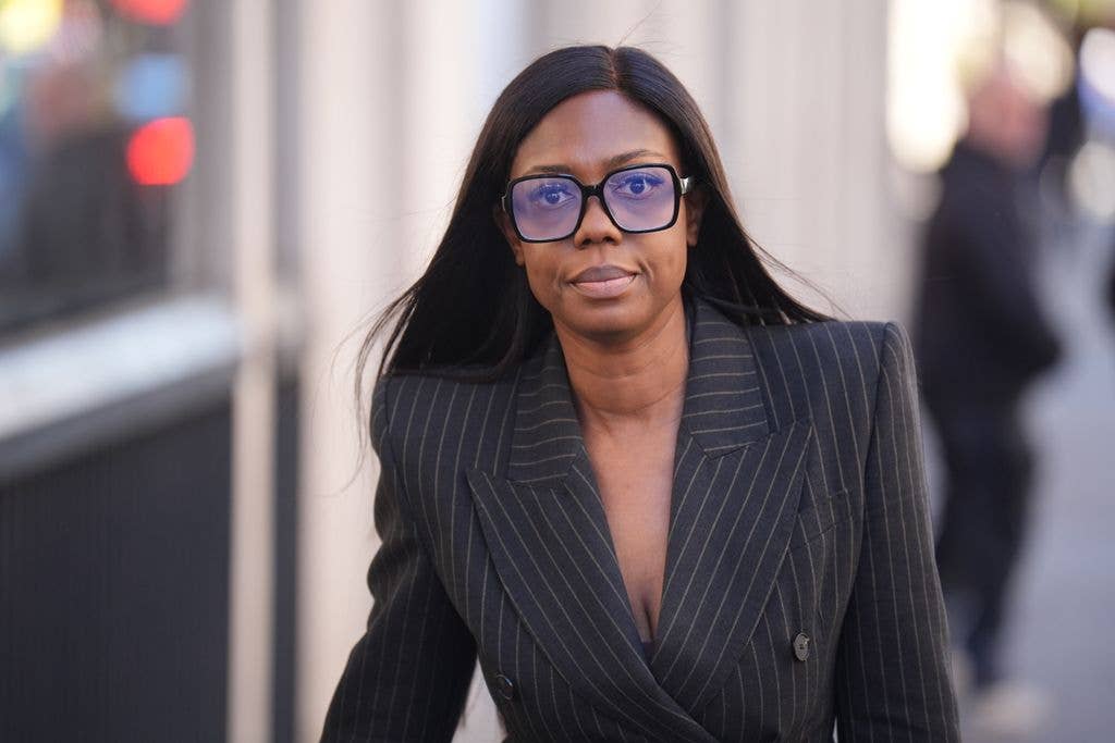 Claudia-Liza Vanderpuije, outside the London Tribunals Centre, where an employment tribunal is taking place after she alleged racial and sexist discrimination. Broadcaster Vanderpuije, who co-hosted the show with Dan Walker for a year between 2022 and 2023, has filed claims of unfair dismissal, discrimination and harassment on grounds of race and sex, and breach of contract. Picture date: Friday April 24, 2026. (Photo by James Manning/PA Images via Getty Images)