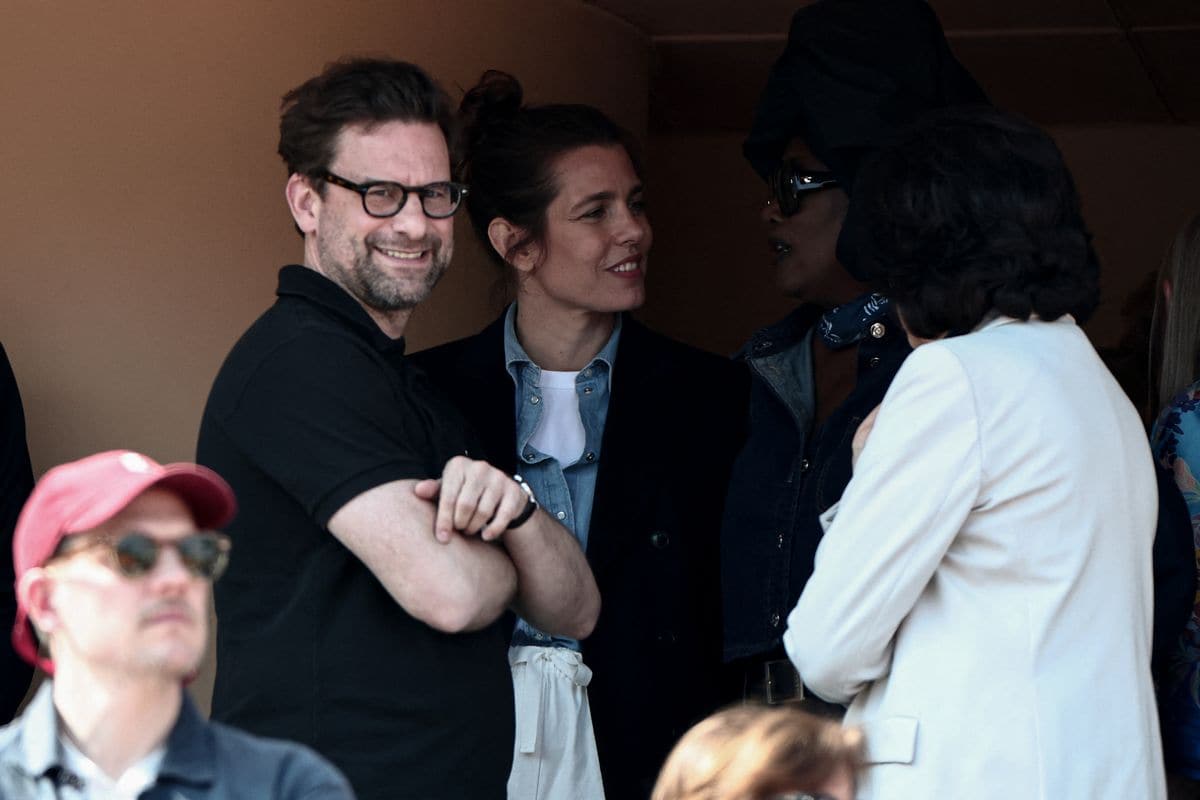 The daughter of Princess Caroline of Monaco and the French novelist made things official just days ago after stepping out together at a tennis match.