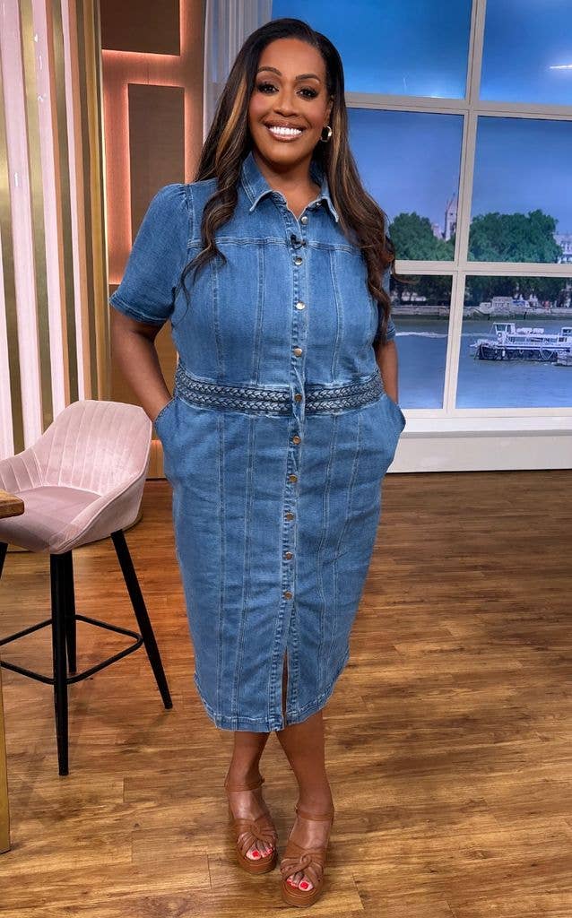 Alison Hammond wowed TV viewers wearing a Very dress on This Morning on Friday 9 May