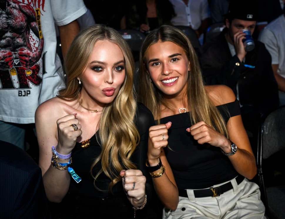 Kai Trump and Tiffany Trump share sweet moment during rare night out in Miami