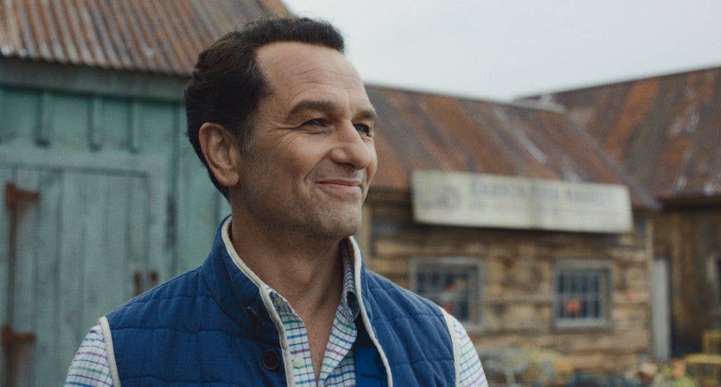 Matthew Rhys in "Widow’s Bay," premiering April 29, 2026 on Apple TV