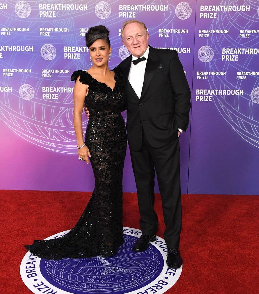 The star was joined by her husband François-Henri Pinault