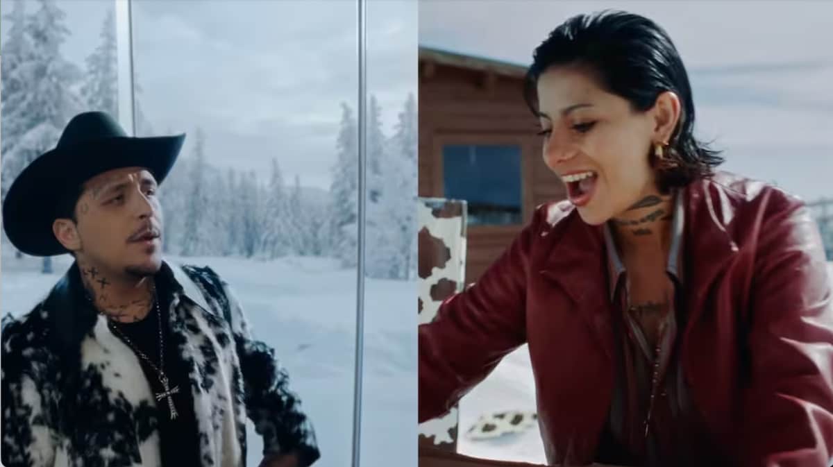 Social media users noticed that the model looked similar to Cazzu, Nodal's ex