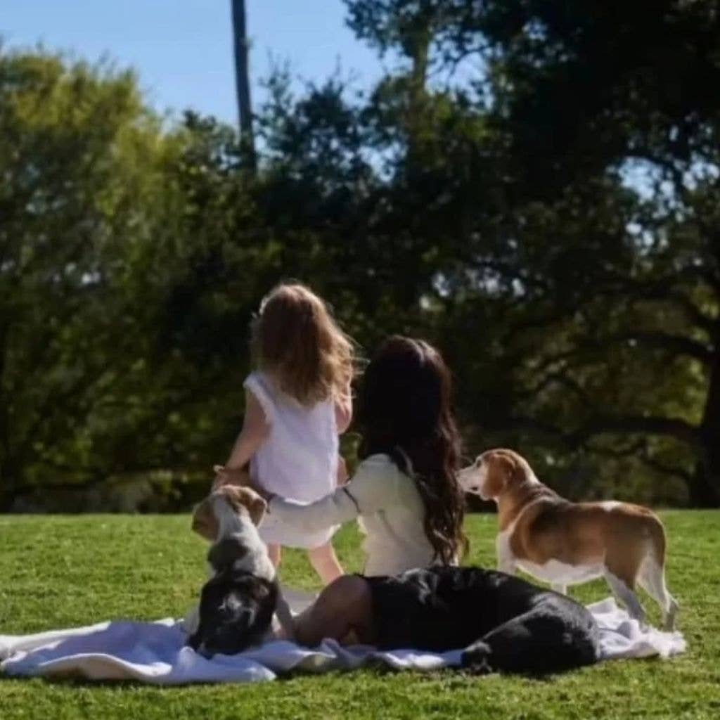 Princess Lilibet and Meghan Markle