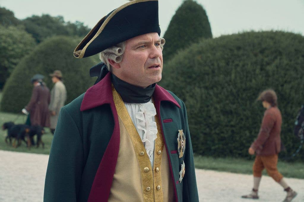 Rory Kinnear as Emperor Joseph in Amadeus